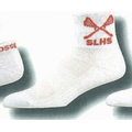 Custom Anklet or Footie Lacrosse Socks (7-11 Medium)